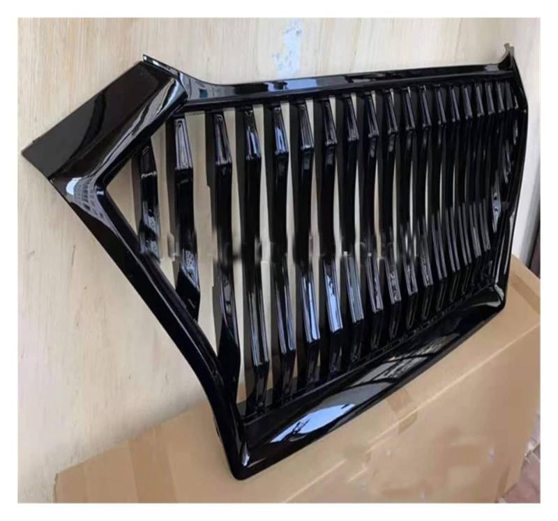 Auto Frontgrill Auto Kühlergrill Auto Front GT Racing Grille Kühlergrill Für Hyundai Für Tucson 2019 2020 ABS Grille Gloosy Schwarz Front Grille(Schwarz) von Wnfmjqe