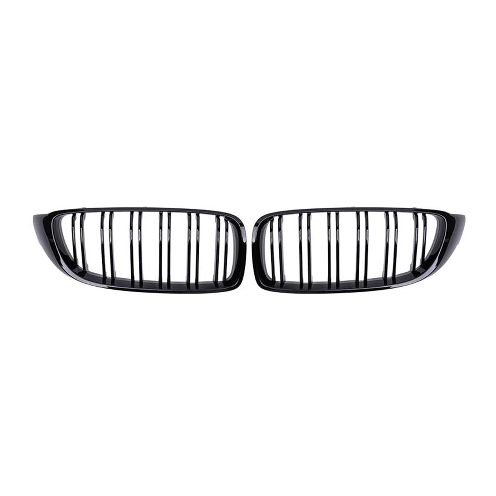 Auto Frontgrill Auto Kühlergrill Auto Frontgrill Racing Grill Für 4 Serie F32 F33 F36 M3 F80 M4 F82 2012-2016 2017 2018 Dual-Lamellen Zubehör Glänzend Schwarz von Wnfmjqe