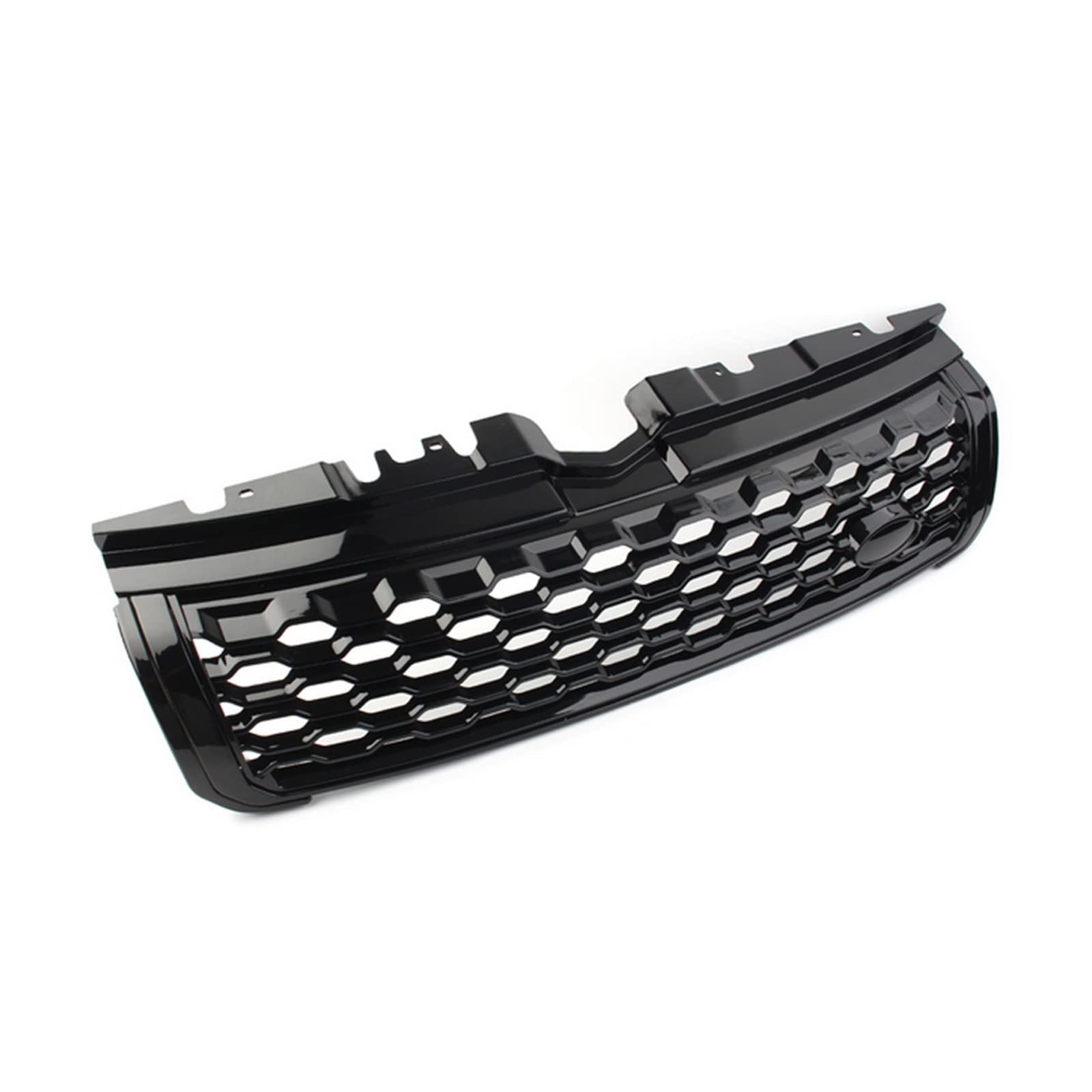 Auto Frontgrill Auto Kühlergrill Auto-Frontstoßstangengrill-Center-Styling Für Land Für Rover Für Range Für Rover Für Evoque 2010 2011 2012 2013 2014 2015 2016 17 2018(Schwarz) von Wnfmjqe