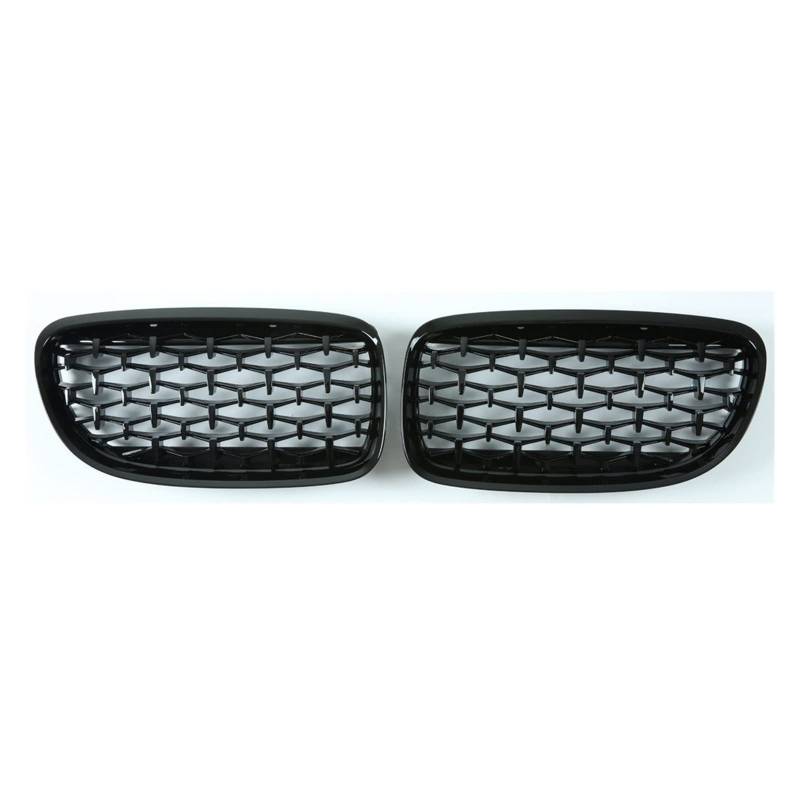 Auto Frontgrill Auto Kühlergrill Auto Racing Grill Für E90 E91 318i 320i 325i 3 Serie 2005 2006 2007 2008 2009 2010 2011 2012 Vorne Nieren Gitter(Gloss Black 09) von Wnfmjqe