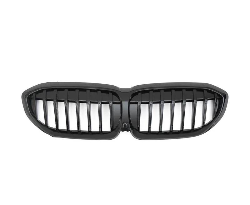 Auto Frontgrill Auto Kühlergrill Front Kühlergrill Niere Grill Tuning Mesh Für 3 G20 G21 2019 2020 2021 2022 318i 320i 320d 340i 330i 340d(1 Slat Glossy Black) von Wnfmjqe