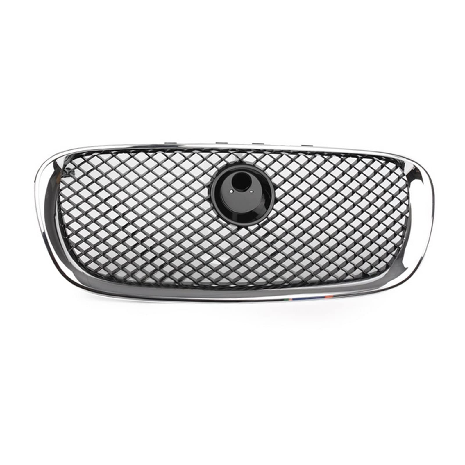 Auto Frontgrill Auto Kühlergrill Frontgrill Frontstoßstangengrill Mittelteil Styling Oberer Grill Für Jaguar Für XF/XF 2008 2009 2010 2011, Autozubehör(A Grille Emblem) von Wnfmjqe