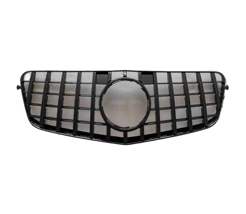 Auto Frontgrill Auto Kühlergrill Frontgrill Grill Racing Hood Grill Grid Mitte Mesh Für Benz E W212 2009 2010 2011 2012 2013 2014-2015 E260 E300 E350 E200 GT Diamant(09-12 Black) von Wnfmjqe