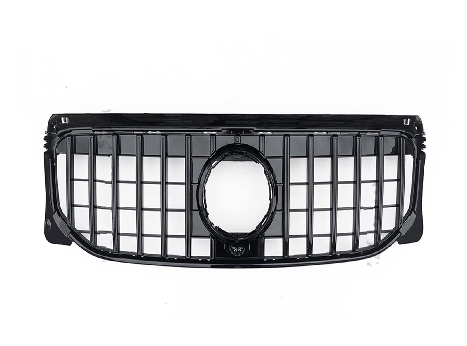 Auto Frontgrill Auto Kühlergrill Für Benz Für GLB X247 W247 2019 2020 2021 2022 220 250 Für AMG Line GT Diamond Style Tuning Hood Mesh Frontstoßstangengrill Racing Grill(Schwarz) von Wnfmjqe