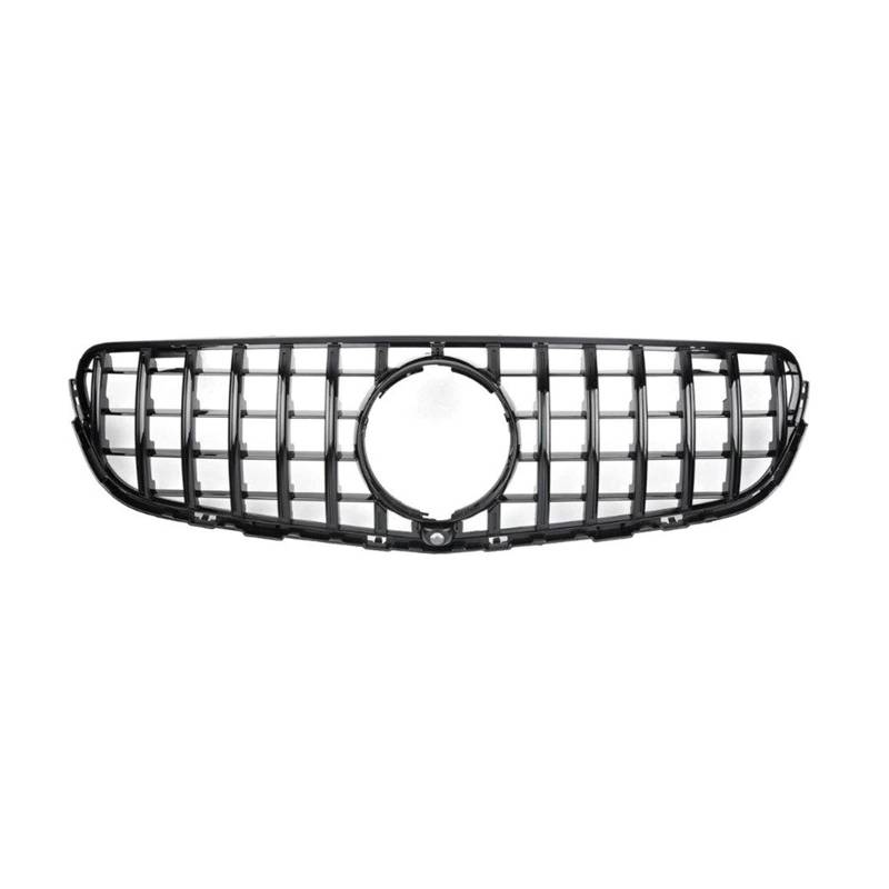 Auto Frontgrill Auto Kühlergrill Für Benz Für GLC W253 X253 2016 2017 2018 2019 Für GLC 300 Racing Retrofit Grill GT Stil Kühlergrill Front Stoßstange Grills Ersatz Teile(Schwarz) von Wnfmjqe