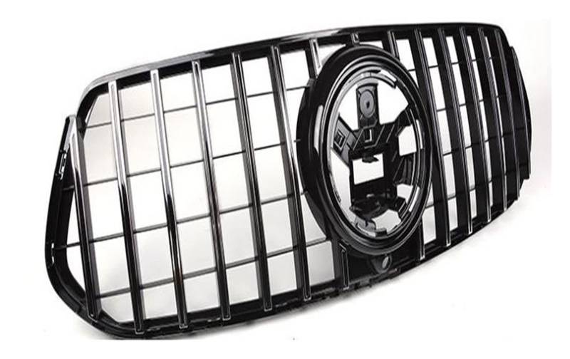 Auto Frontgrill Auto Kühlergrill Für Benz Für GLE-Klasse SUV Für Sport Für Deluxe Für Edition 2020+GLE350 GLE450 W167 V167 C167 Für GTR GT Style Kühlergrill Grill(Silber) von Wnfmjqe