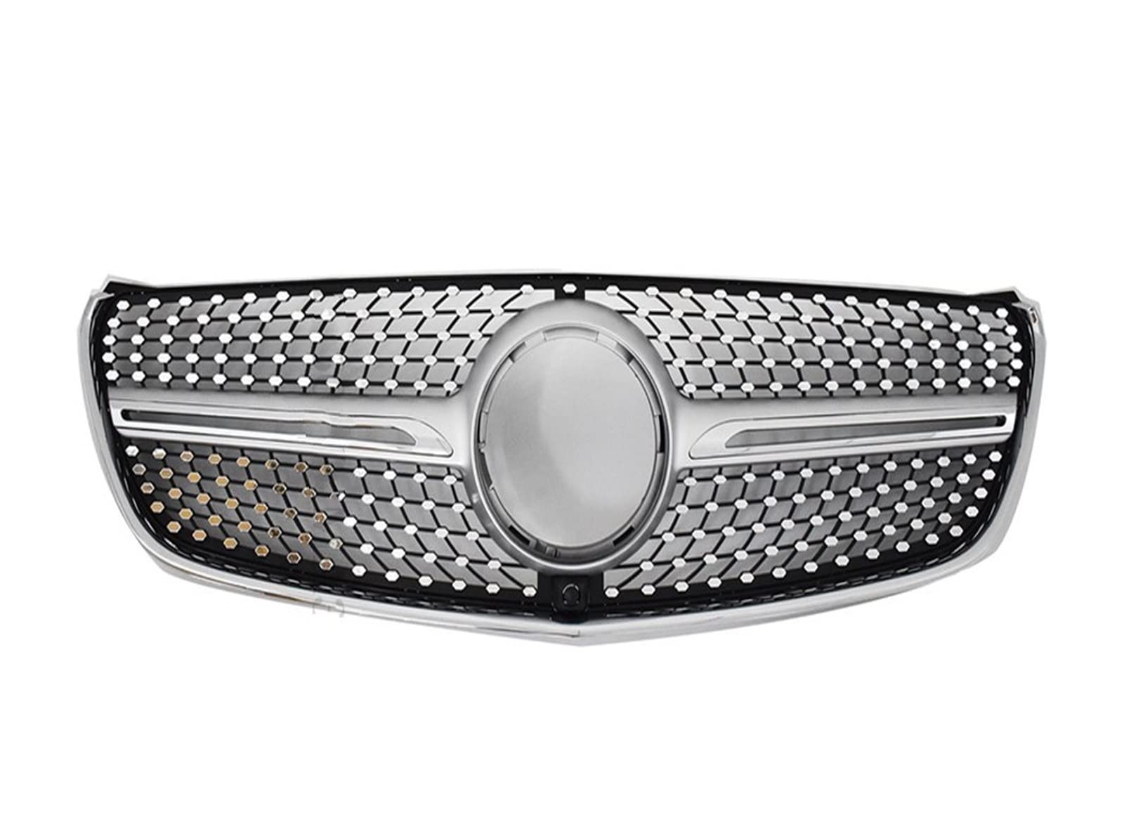 Auto Frontgrill Auto Kühlergrill Für Benz Für Vito V W447 V250 V300 V260 2015 2016 2017 2018 2019 2020 2021 2022 Diamant Stil Kühlergrill Racing Stoßstange Grill(Type 2) von Wnfmjqe