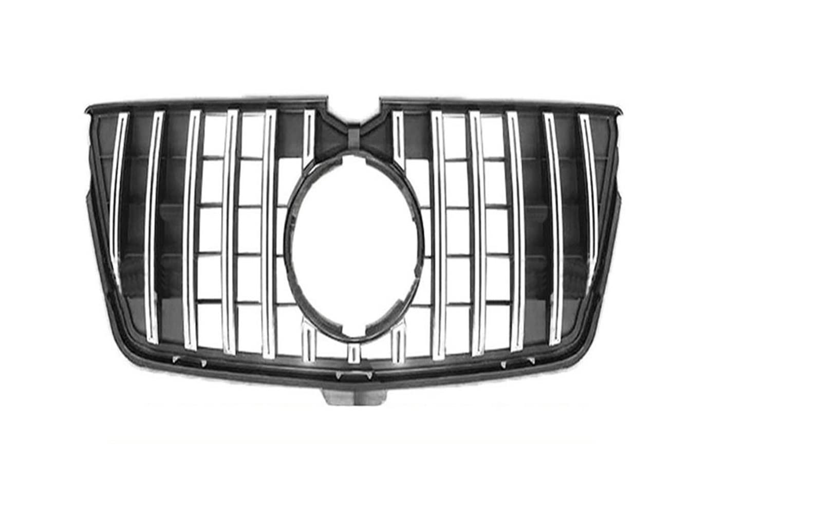 Auto Frontgrill Auto Kühlergrill Für Benz GL-Klasse X164 2007 2008 2009 2010 2011 2012 Auto Vorderen Stoßfänger Racing Grill Billet Grille Abdeckung(Three Fins 2007-2012-1) von Wnfmjqe