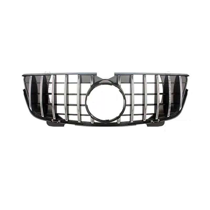 Auto Frontgrill Auto Kühlergrill Für Benz GL X164 2005-2009 2010 2011 2012 GL320 GL350 GL450 GL550 GL500 GT Diamant Front Kühlergrill Stoßstange Grill Gitter Mesh(05-09 Silvery) von Wnfmjqe