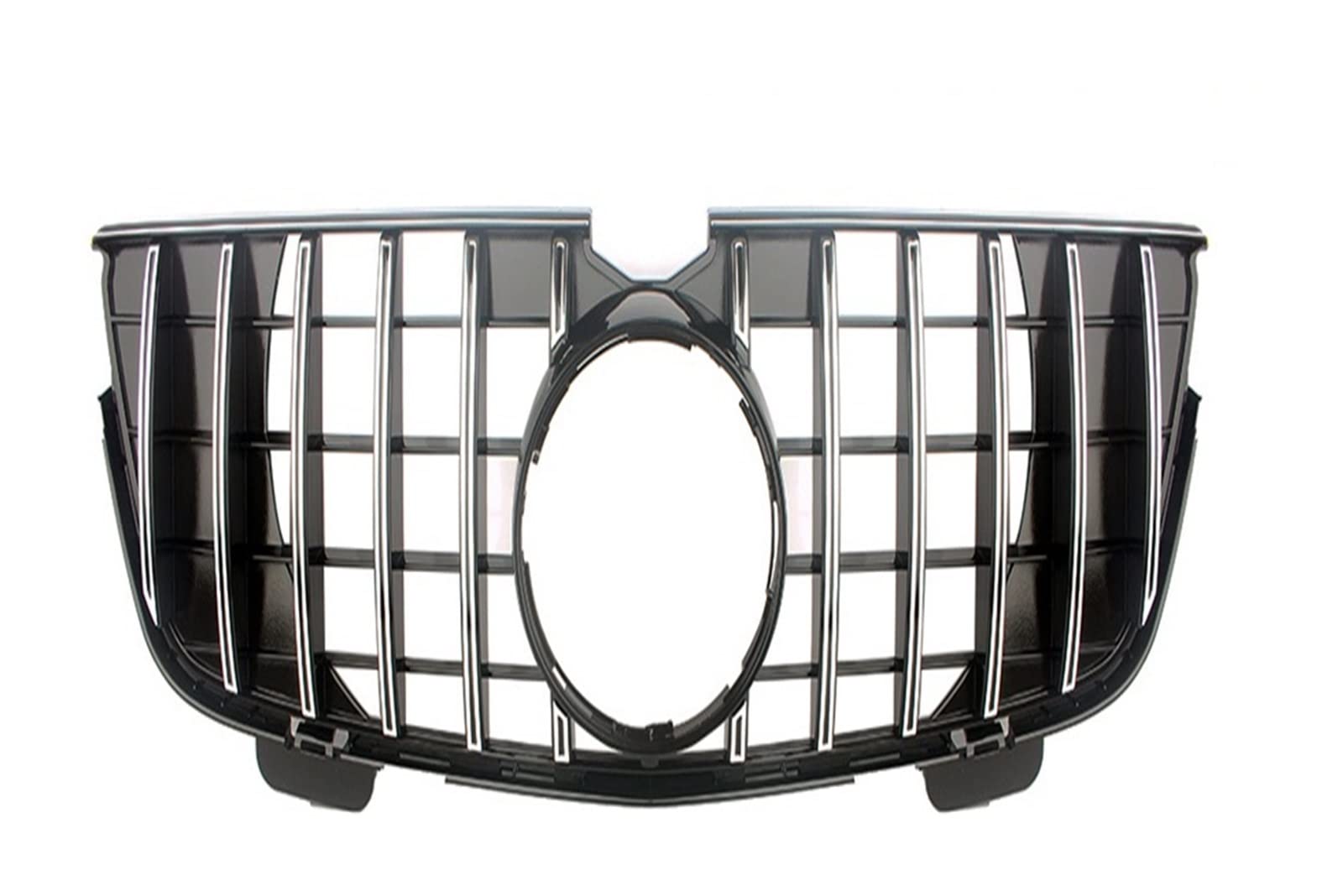 Auto Frontgrill Auto Kühlergrill Für Benz X164 GL-Klasse 2007 2008 2009 2010 2011 2012 Auto Vorderen Stoßfänger Racing Grill Billet Grille Abdeckung(2007-2009 Two Fins-c) von Wnfmjqe