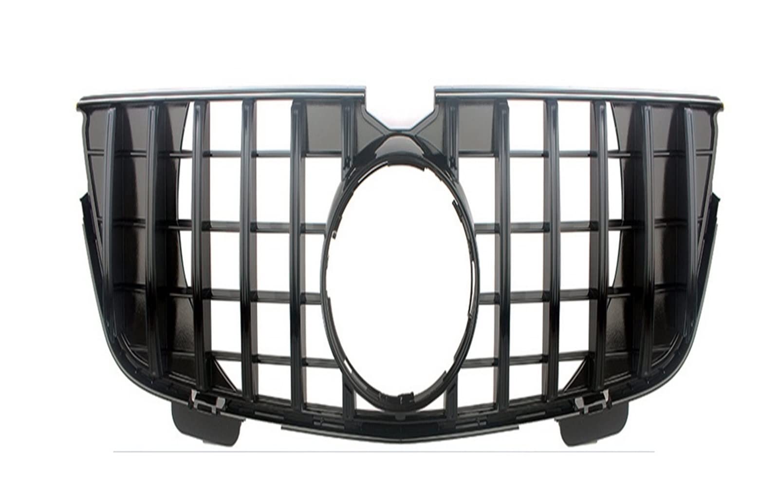 Auto Frontgrill Auto Kühlergrill Für Benz X164 GL-Klasse 2007 2008 2009 2010 2011 2012 Auto Vorderen Stoßfänger Racing Grill Billet Grille Abdeckung(2007-2009 Two Fins-d) von Wnfmjqe