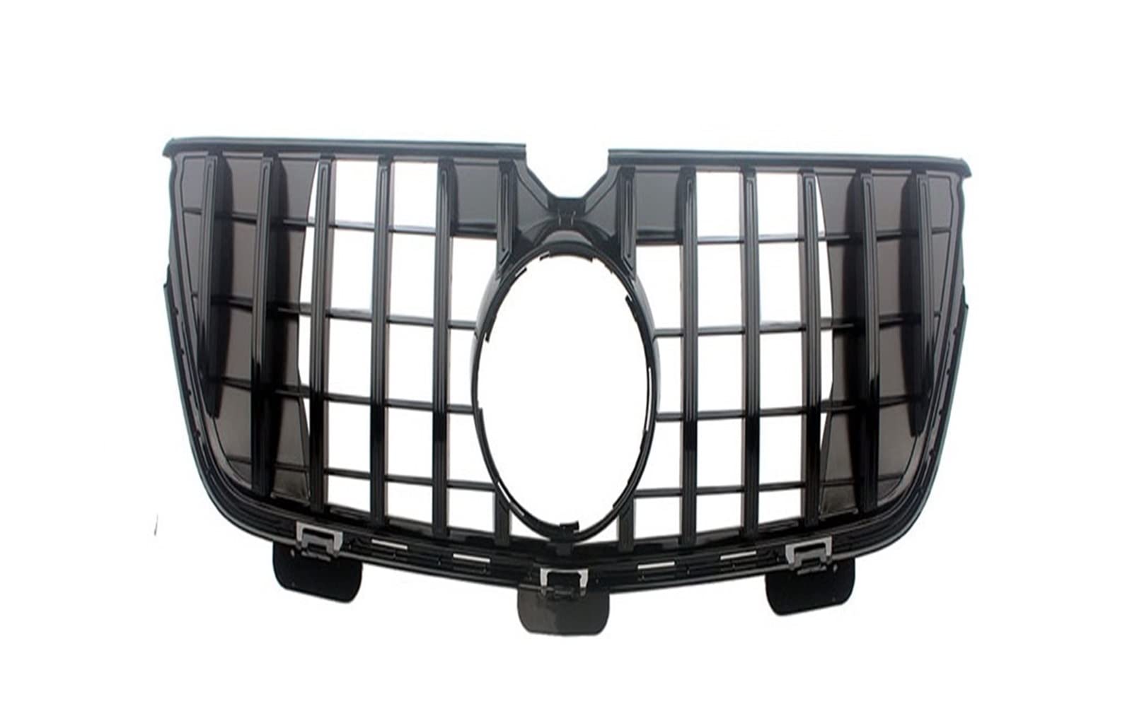 Auto Frontgrill Auto Kühlergrill Für Benz X164 GL-Klasse 2007 2008 2009 2010 2011 2012 Auto Vorderen Stoßfänger Racing Grill Billet Grille Abdeckung(2010-2012 Two Fins-k) von Wnfmjqe