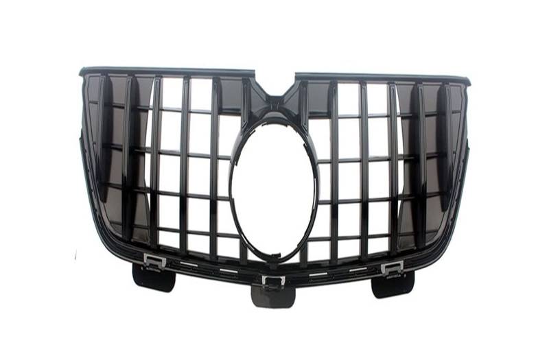 Auto Frontgrill Auto Kühlergrill Für Benz X164 GL-Klasse 2007 2008 2009 2010 2011 2012 Auto Vorderen Stoßfänger Racing Grill Billet Grille Abdeckung(2010-2012 Two Fins-k) von Wnfmjqe