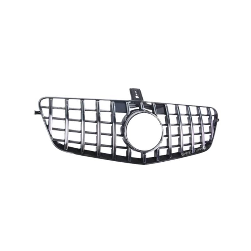 Auto Frontgrill Auto Kühlergrill Für E-Klasse W212 GT Für GTR Kühlergrill Damiond Kühlergrill E300L E400L E200 E350 Grill 2009 2010 2011 2012 Frontgrill(Silber) von Wnfmjqe