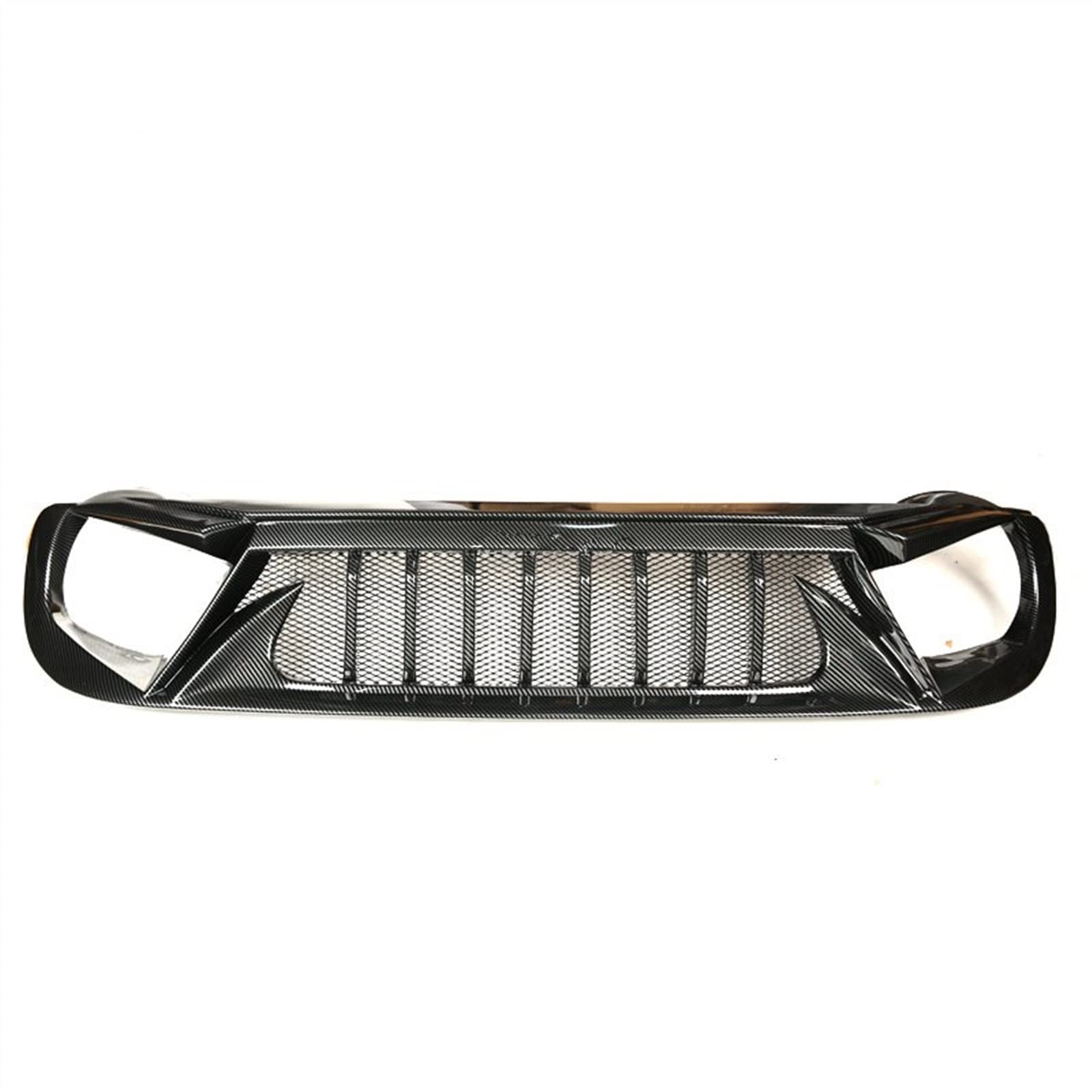 Auto Frontgrill Auto Kühlergrill Für Jeep Für Renegade 2016-2018 2019-2021 Lufteinlass Styling ABS Kühlergrill Frontstoßstangenschutz Schwarz Upgrade Frontgrill(2019-2021) von Wnfmjqe