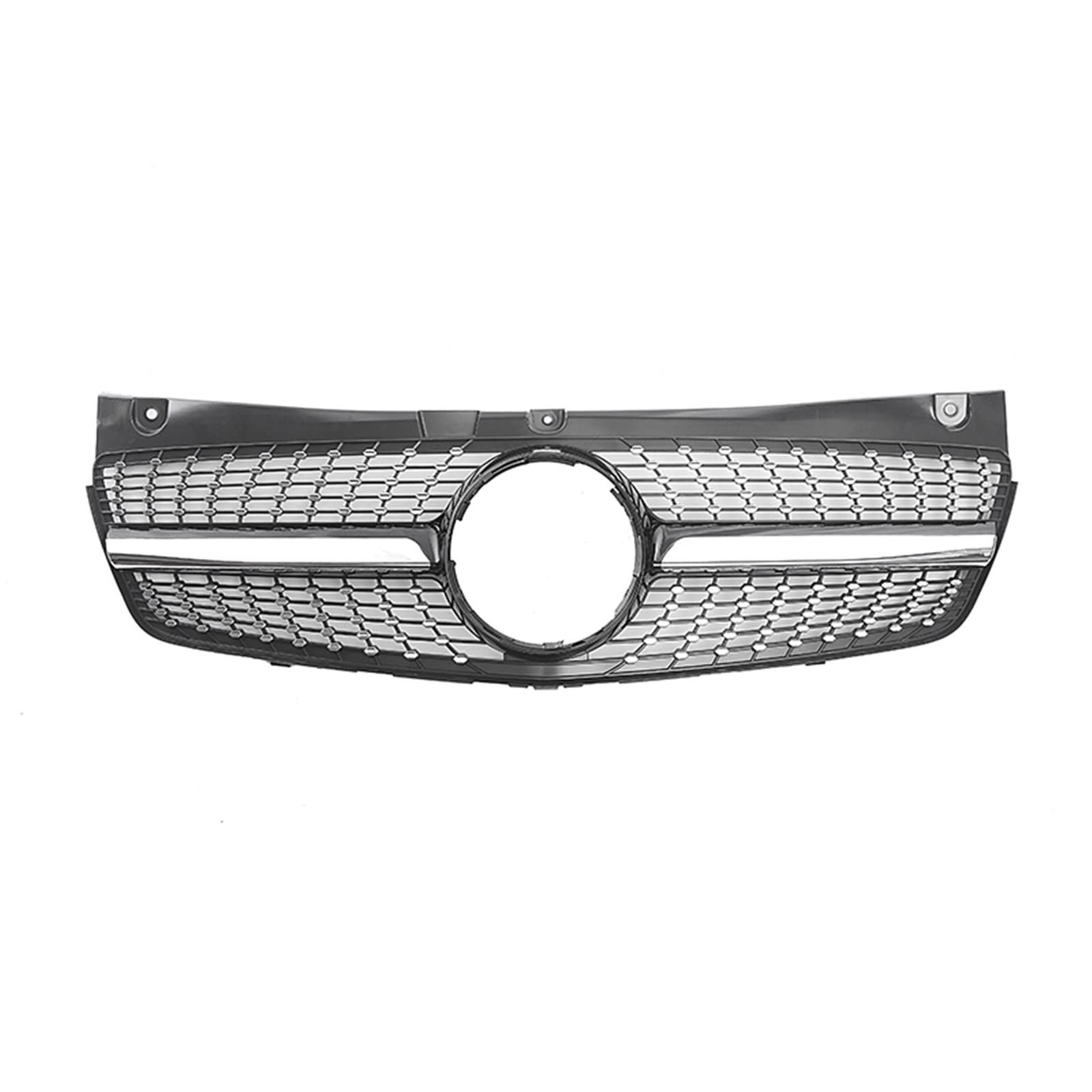 Auto Frontgrill Auto Kühlergrill Kühlergrill Im Rautenstil Für Benz W639 Für Viano/Für Vito 2011 2012 2013 2014 Obere Stoßstangenansaughaube Entlüftungsgitter Schwarz von Wnfmjqe