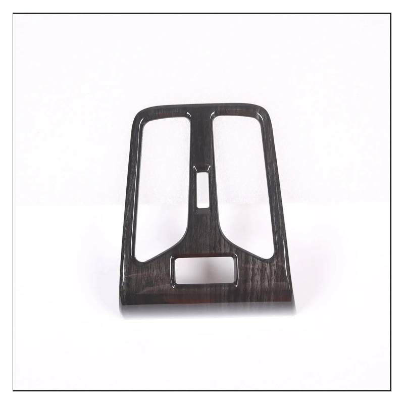 Auto Innenraum Zierleiste ABS Carbon Faser Auto Hinten Auspuff Vent Panel Rahmen Trim Für IX1 Für X1 Für U10 Für U11 2023 2024 Innen Zubehör Auto Innenraum(Black Wood Grain) von Wnfmjqe