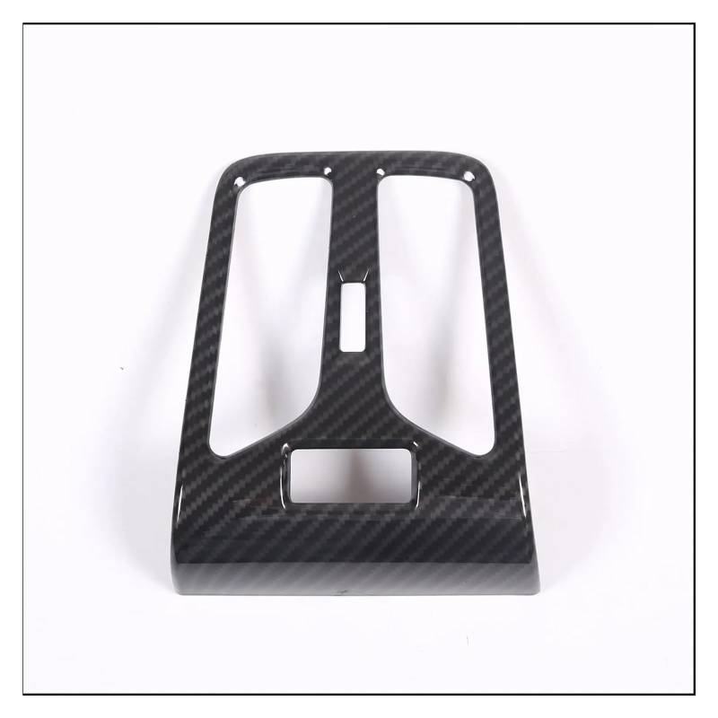 Auto Innenraum Zierleiste ABS Carbon Faser Auto Hinten Auspuff Vent Panel Rahmen Trim Für IX1 Für X1 Für U10 Für U11 2023 2024 Innen Zubehör Auto Innenraum(Kohlefaser) von Wnfmjqe