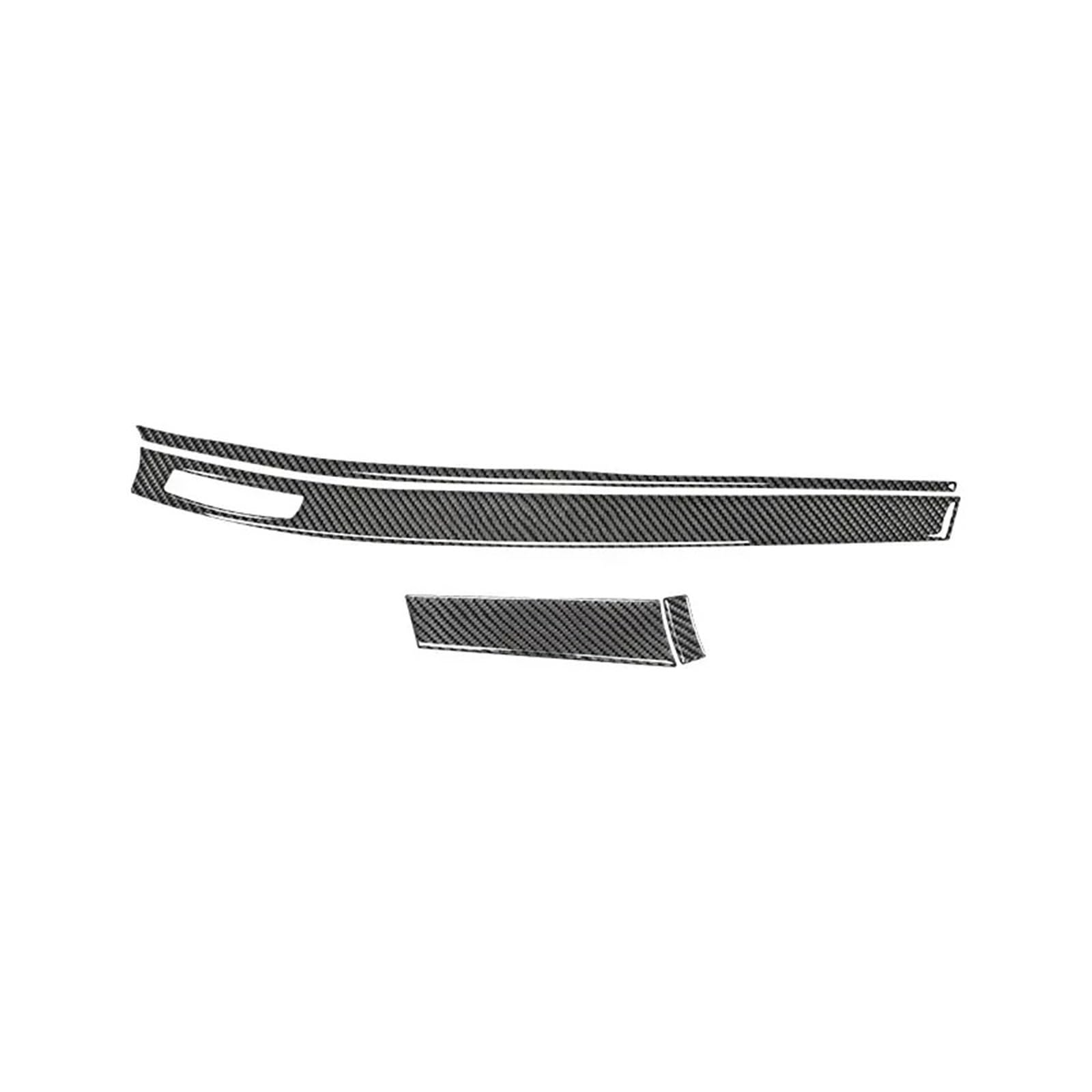 Auto Innenraum Zierleiste Carbon Faser Für Mitsubishi Für Lancer 2008 2009 2010 2011 2012 2013 2014 2015 Auto Innen Dashboard Panel Abdeckung Trim Aufkleber Auto Innenraum(Lhd) von Wnfmjqe