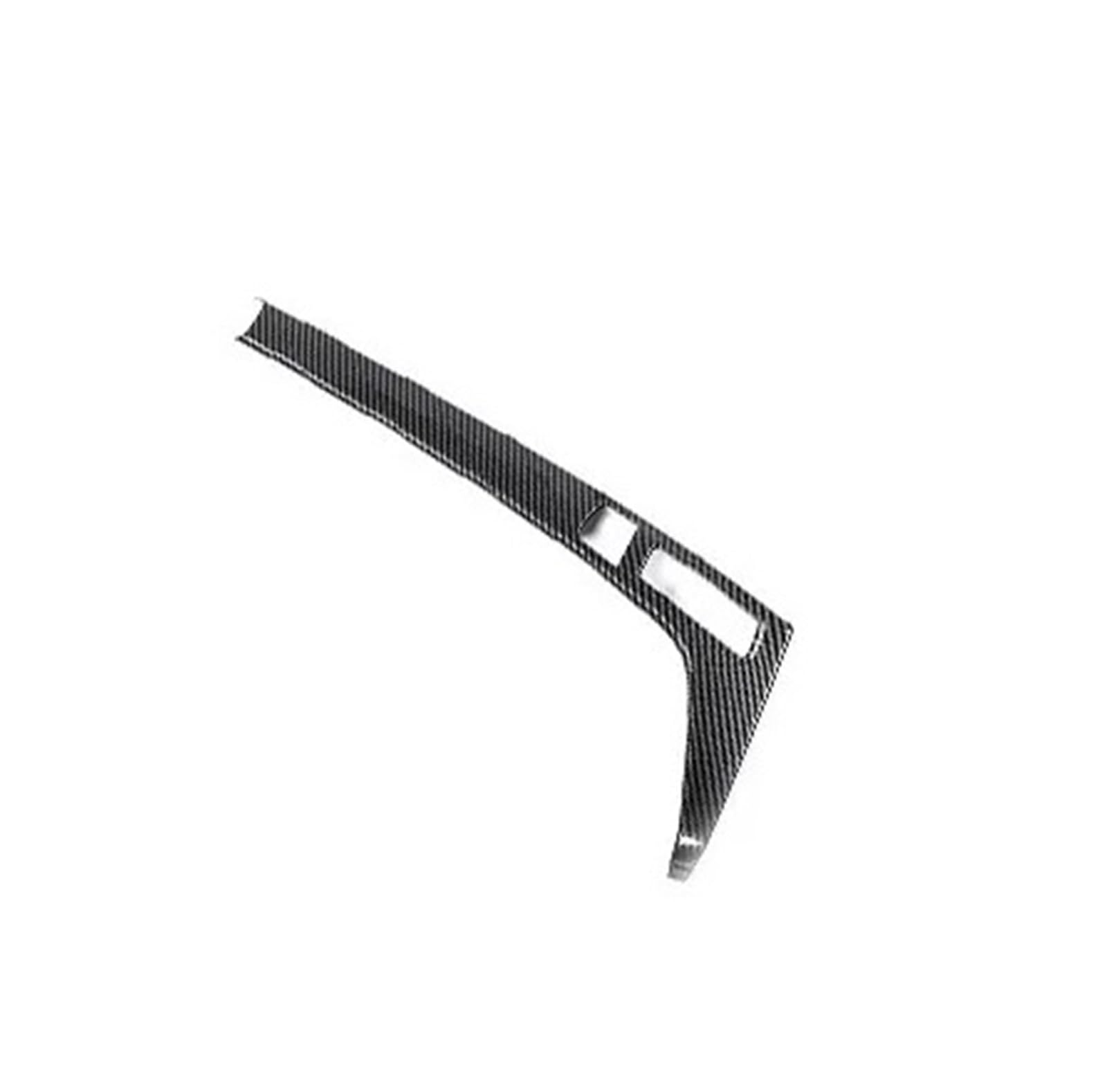 Auto Innenraum Zierleiste Für A4 Für A5 Carbon Fiber Innenleisten Panel Rahmen Schalthebel Kragen Konsole Dashboard Armlehne Dekoration Abdeckung Pad Auto Innenraum(Gear Side Frame) von Wnfmjqe