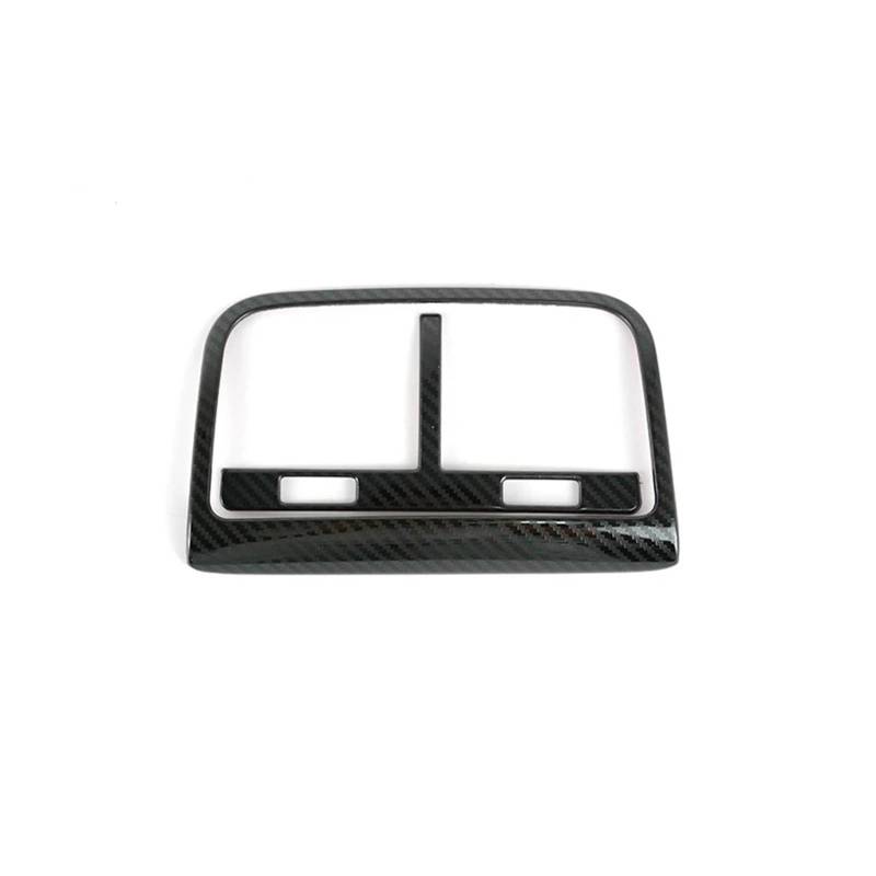 Auto Innenraum Zierleiste Für A5 Für A4 Für B8 2010 2011 2012 2013-2016 Hinten Air Outlet Vent Rahmen Carbon Texture Zigarette Licht Panel Abdeckung Trim Innen Auto Zubehör Auto Innenraum(Rear Air Fr von Wnfmjqe