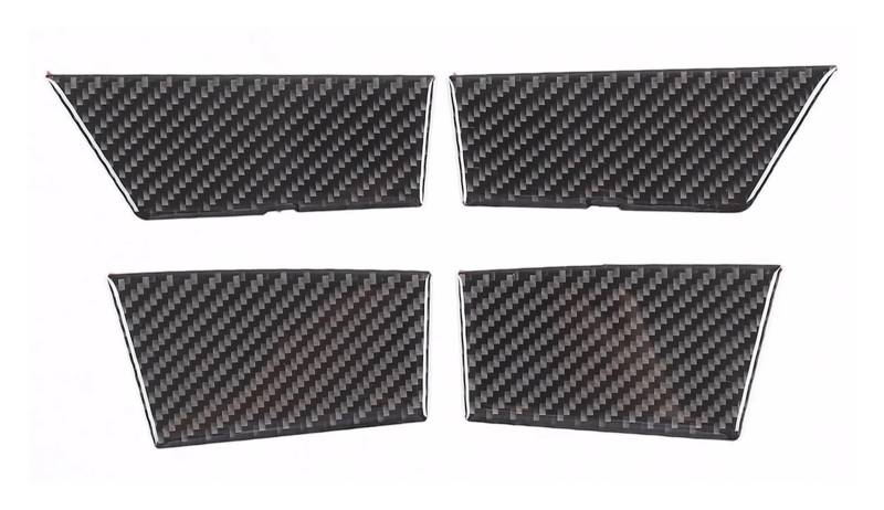 Auto Innenraum Zierleiste Soft Carbon Fiber Kit Autoglas Lift Panel Rahmenaufkleber A-Säule Panel Aufkleber Für 5er Für G60 2024+ Zubehör Auto Innenraum(3) von Wnfmjqe