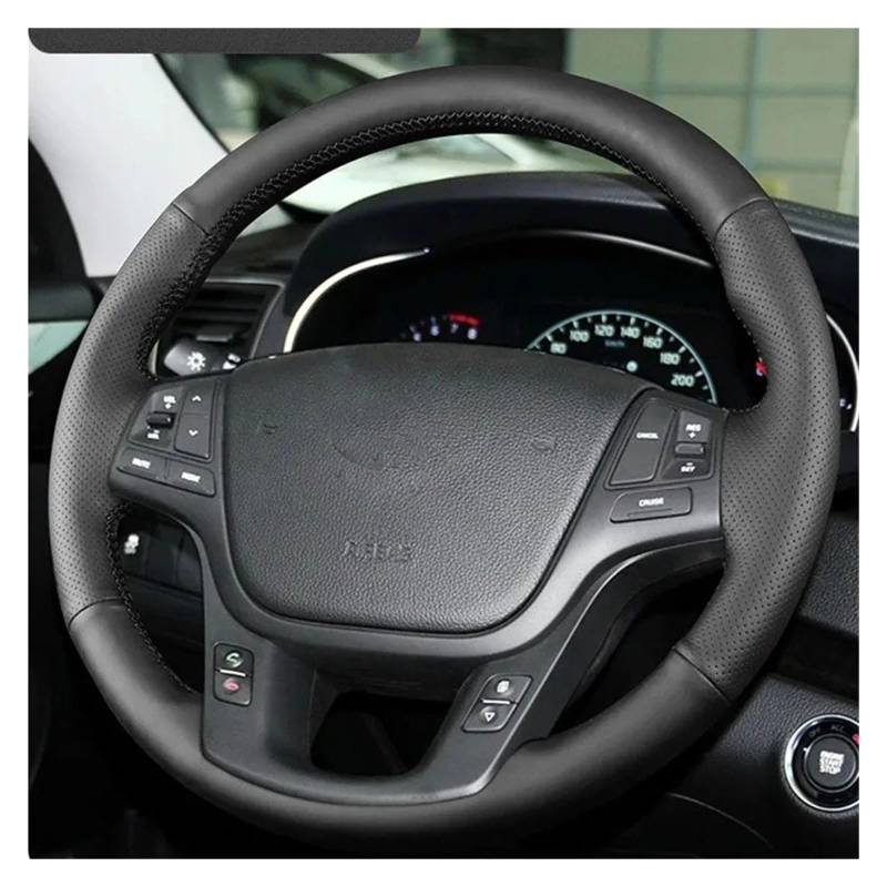 Auto-Innentürgriff Für Kia Für Sorento 2009 2010 2011 2012 2013 2014 Für K7 Für Cadenza 2011 2012 2013 2014 2015 Auto Lenkrad Abdeckung Autoinnenraumtürgriff(Black line) von Wnfmjqe