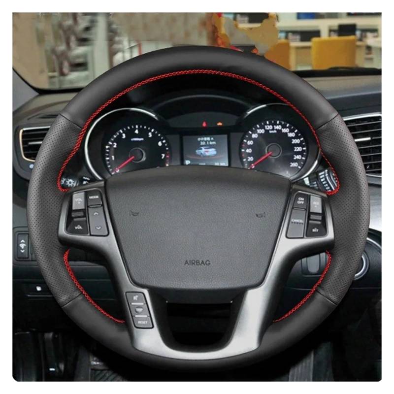 Auto-Innentürgriff Für Kia Für Sorento 2009 2010 2011 2012 2013 2014 Für K7 Für Cadenza 2011 2012 2013 2014 2015 Auto Lenkrad Abdeckung Autoinnenraumtürgriff(Red line) von Wnfmjqe