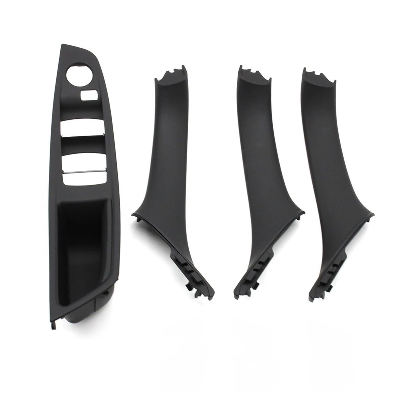 Auto-Innentürgriff LHD Innen Links Rechts Türgriff Reparatur Kit Für 5 Series Für F10 Für F11 Für 520i Für 523i Für 525i Für 528i Für 530i Autoinnenraumtürgriff(LHD Black Set) von Wnfmjqe