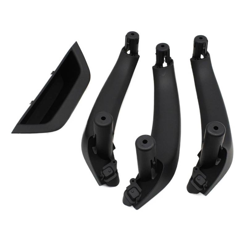 Auto-Innentürgriff LHD-Innenausstattung Autozubehör Innentür Armlehnenverkleidung Türzuziehgriffsatz Für X3 Für X4 Für F25 Für F26 2010 2011 2012 2013-2016 Autoinnenraumtürgriff(LHD Black Set) von Wnfmjqe