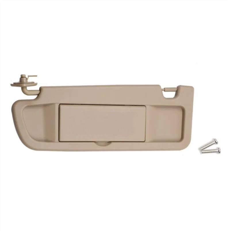 Auto Sonnenschutz Für Civic Für Coupe Für Limousine 2006 2007 2008 2009 2010 2011 Auto Sonnenblende Schatten Links Rechts Seite Fahrerseite Beifahrerseite Sonnenblende Verlängerung(Beige Left) von Wnfmjqe