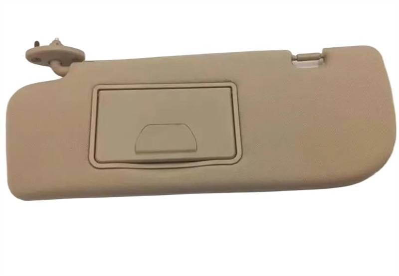 Auto Sonnenschutz Innen Sonnenblende Mit Spiegel Frontscheibe Sonnenschutz Für Opel Für Antara 2006 2007 2008 2009 2010 2011 Sonnenblende Verlängerung(Left Side beige) von Wnfmjqe