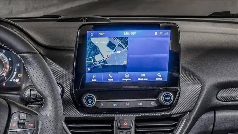 Displayschutzfolie 8-Zoll-Autonavigationsbildschirm Für Ford Für Puma Für Ecosport Für Kuga Für Fiesta MK8 Für Transit Für Escape 2019 2020 2021 Navigation Displayschutz von Wnfmjqe