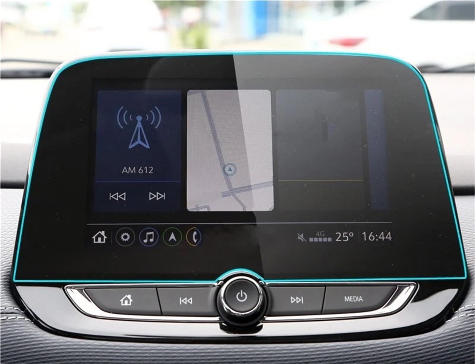Displayschutzfolie Auto-Bildschirmschutz Aus Gehärtetem Glas Für Tracker Für MyLink 3 8 Zoll 2020 Navigation Touch Center Display Auto-Innenausstattung Navigation Displayschutz von Wnfmjqe