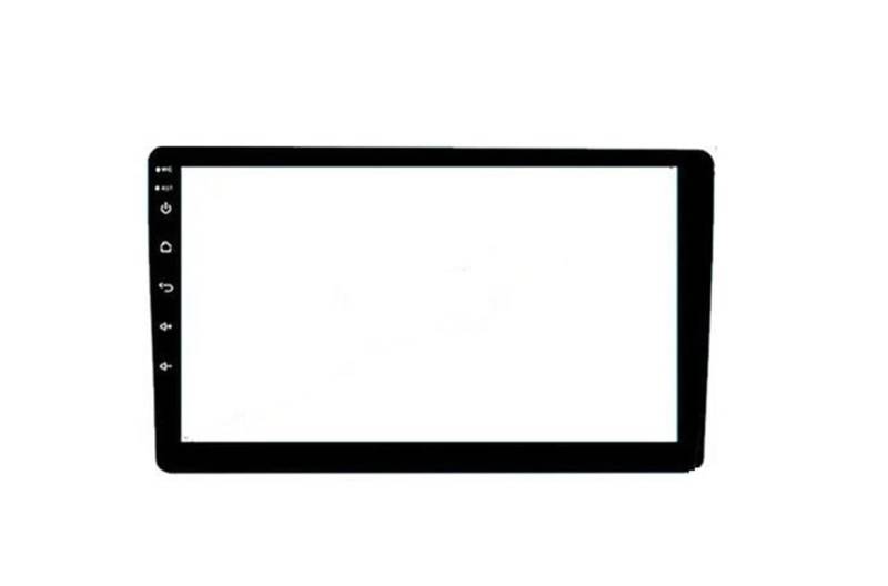 Displayschutzfolie Auto Schutz Film Gehärtetem Glas Für 9 10 Zoll Radio Stereo DVD Touch Volle LCD Bildschirm Für Für Für CC3 Auto Zubehör Navigation Displayschutz(Black 9inch) von Wnfmjqe