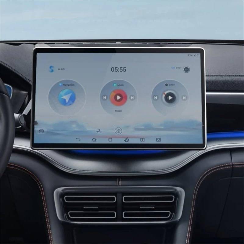 Displayschutzfolie Displayschutzfolie Aus Gehärtetem Glas Für BYD Für Seal U Dm-i 2024 15,6 Zoll Auto-Infotainmentsystem Radio GPS-Navigationsinstrument Navigation Displayschutz von Wnfmjqe