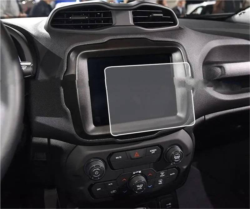 Displayschutzfolie Displayschutzfolie Aus Gehärtetem Glas Für Jeep Für Renegade Für Uconnect 8,4 Zoll 2018 2019 Navigation Navigation Displayschutz von Wnfmjqe