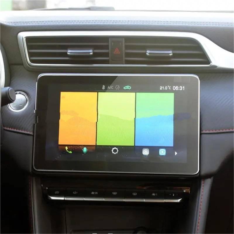 Displayschutzfolie Displayschutzfolie Aus Gehärtetem Glas Für MG Für ZS EV 2022 10,1 Zoll Auto-Infotainment-Radio GPS-Navigationszubehör Navigation Displayschutz von Wnfmjqe