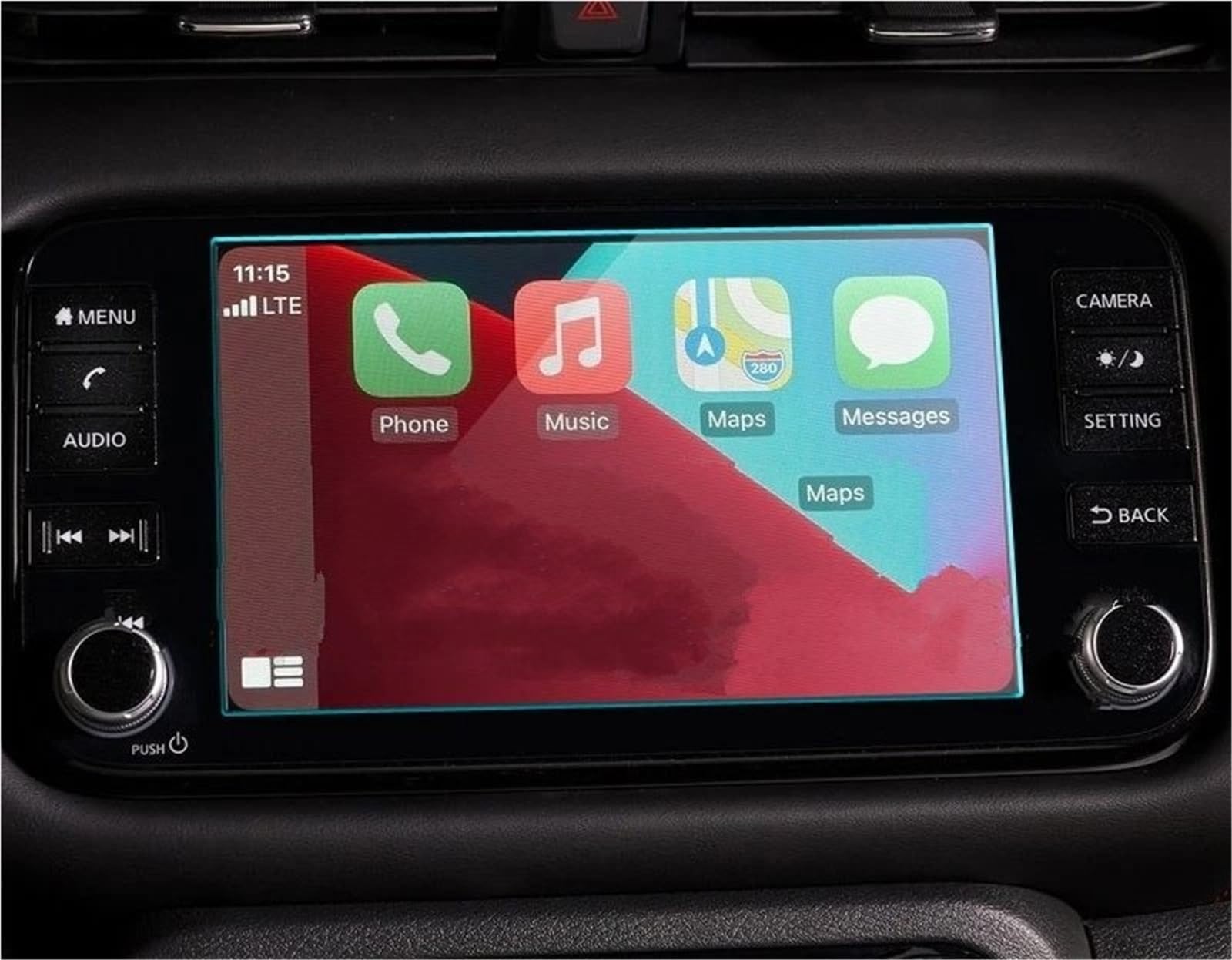 Displayschutzfolie Displayschutzfolie Aus Gehärtetem Glas Für Nissan Für Kicks 2021 2022, Autoradio, GPS-Navigation, Innenausstattung Navigation Displayschutz von Wnfmjqe
