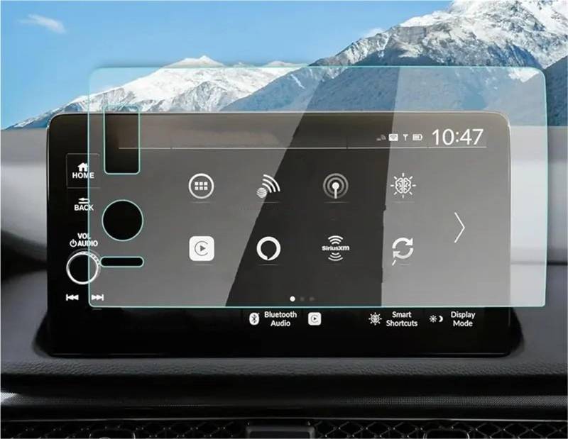 Displayschutzfolie Displayschutzfolie Aus Gehärtetem Glas Für ZR-V Für ZRV 2024 9-Zoll-Auto-LCD-GPS-Navigations-Innenausstattung Navigation Displayschutz von Wnfmjqe