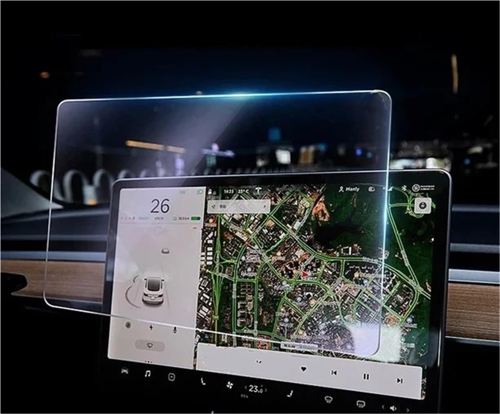 Displayschutzfolie Für Tesla Für Modell 3 Y Autonavigation Displayschutzfolie Center Control Screen Glasfolie Schutzfolie Aus Gehärtetem Glas Navigation Displayschutz von Wnfmjqe