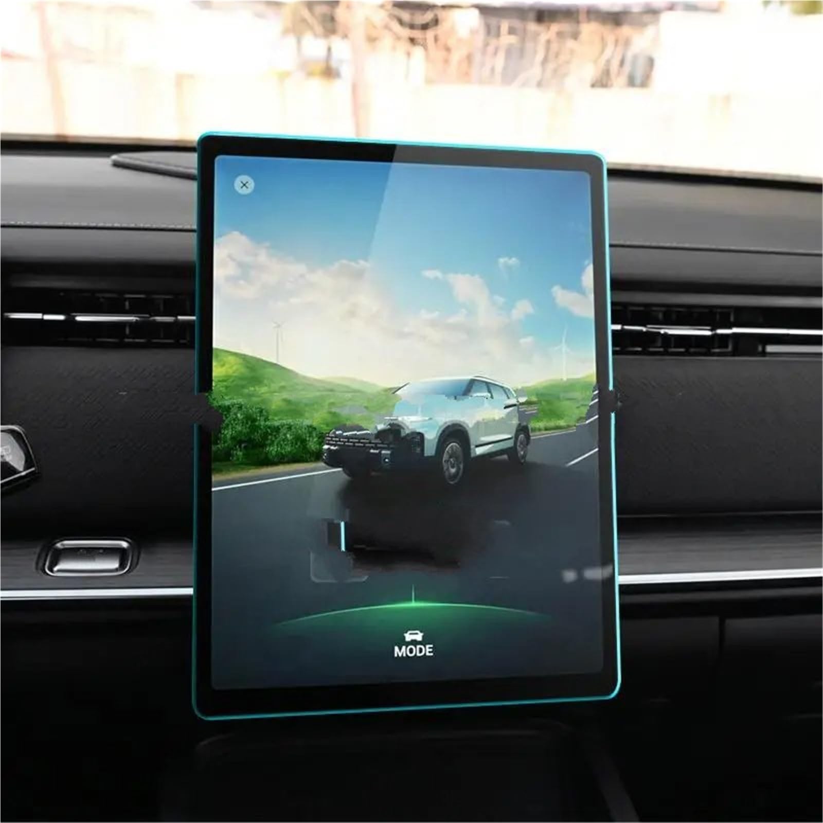 Displayschutzfolie Gehärtetem Glas Für Chery Für Jaecoo J7 7 2023 Auto Infotainment GPS Navigation Display Screen Protector Navigation Displayschutz(13.2 inch) von Wnfmjqe