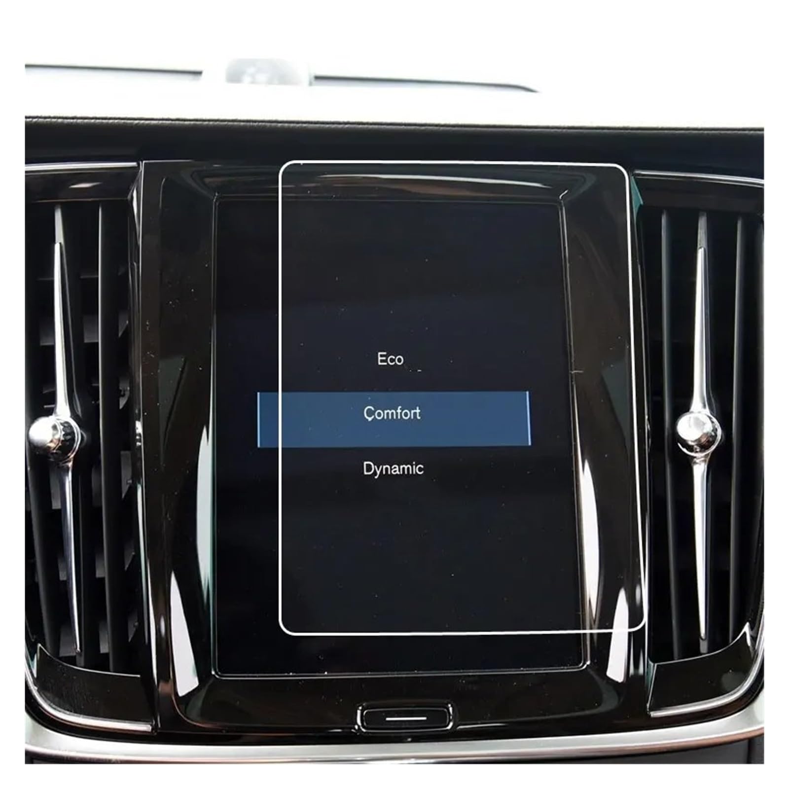 Displayschutzfolie Schutzfolie Aus Gehärtetem Glas Für Volvo Für V60 Für V90 Für S90 Für XC60 2018 2019 2020 Auto-GPS-Navigationsfolie LCD-Bildschirm Navigation Displayschutz von Wnfmjqe