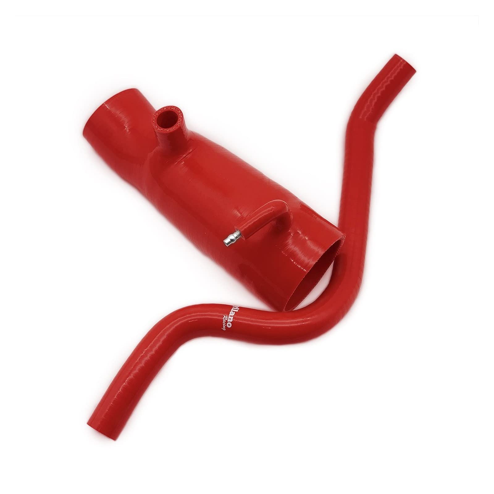 Lufteinlassschlauch Auto Ansaugrohr Für Land Für Rover Für Discovery 2 TD5 Motorölentlüftung Rocker Cover to Depression Control Valve Oil Breather Silicone Hose Kit(Rot) von Wnfmjqe