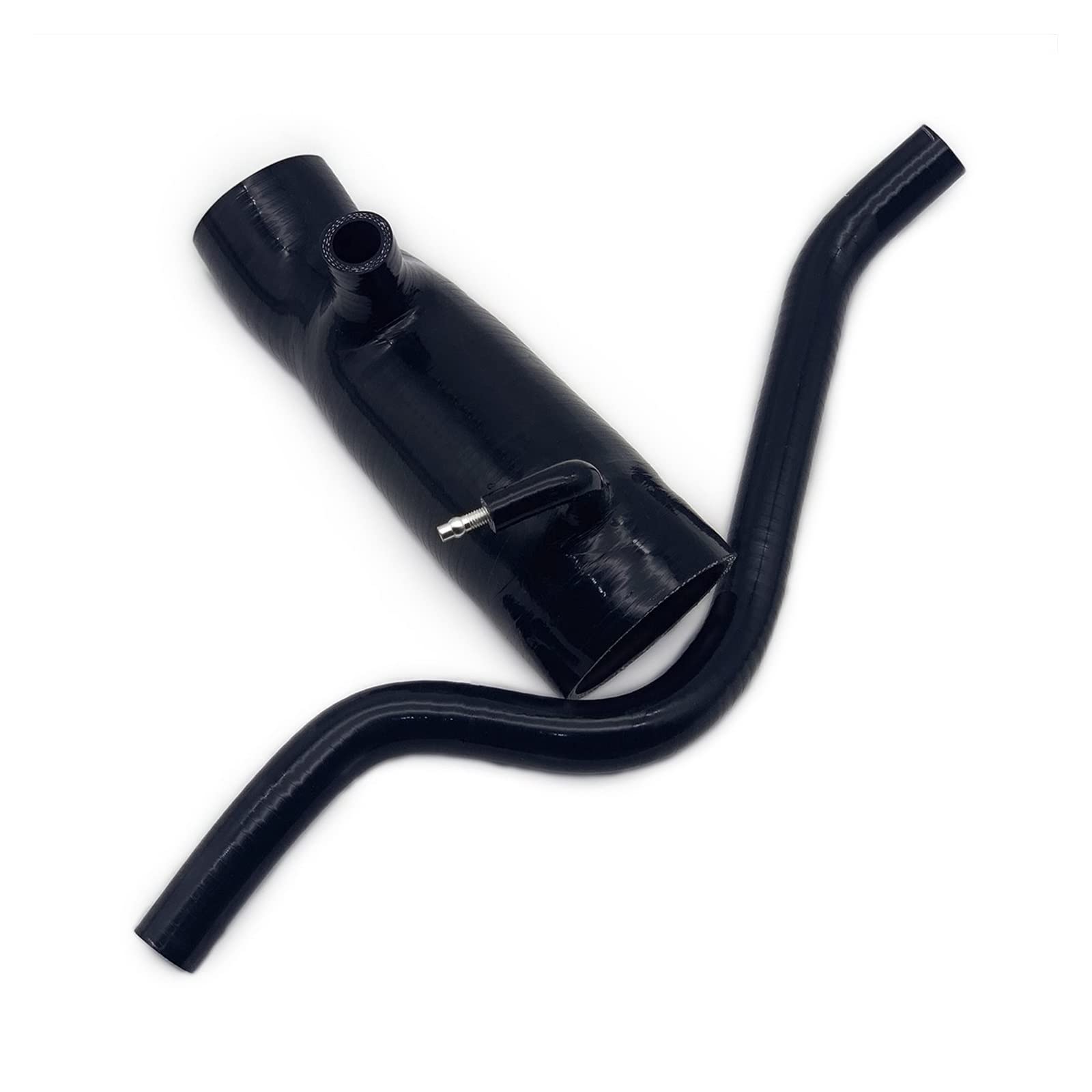 Lufteinlassschlauch Auto Ansaugrohr Für Land Für Rover Für Discovery 2 TD5 Motorölentlüftung Rocker Cover to Depression Control Valve Oil Breather Silicone Hose Kit(Schwarz) von Wnfmjqe