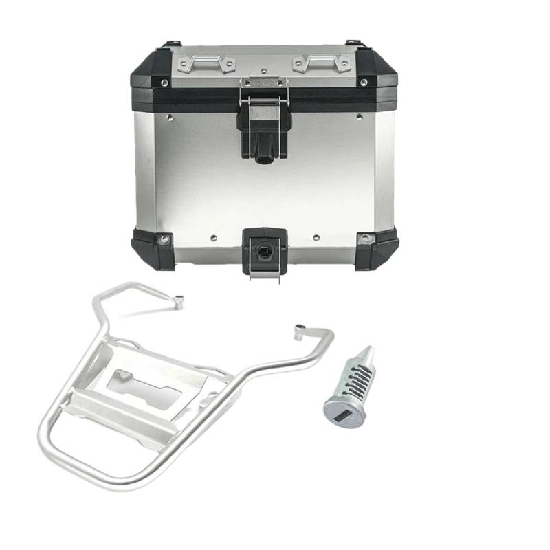 Motorrad-Heckgepäck Für PAN Für Amerika 1250 S PA1250 S Für PANAMERICA1250 2021 2020 Schwanz Top Case Pannier Satteltasche Halter Aluminium Box Gepäck Rack Hinterradgepäckträger(SL Top case SL Rack) von Wnfmjqe