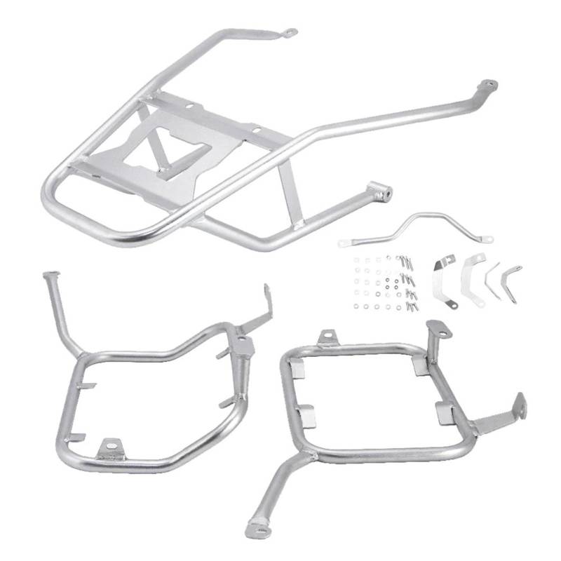 Motorrad-Heckgepäck Für X-ADV750 Für XADV 750 XADV750 2017 2018 2019 2020 Seite Satteltasche Rack Gepäck Top Box Halterung Unterstützung Motorrad Packtaschen Rack Hinterradgepäckträger(One Set SL) von Wnfmjqe