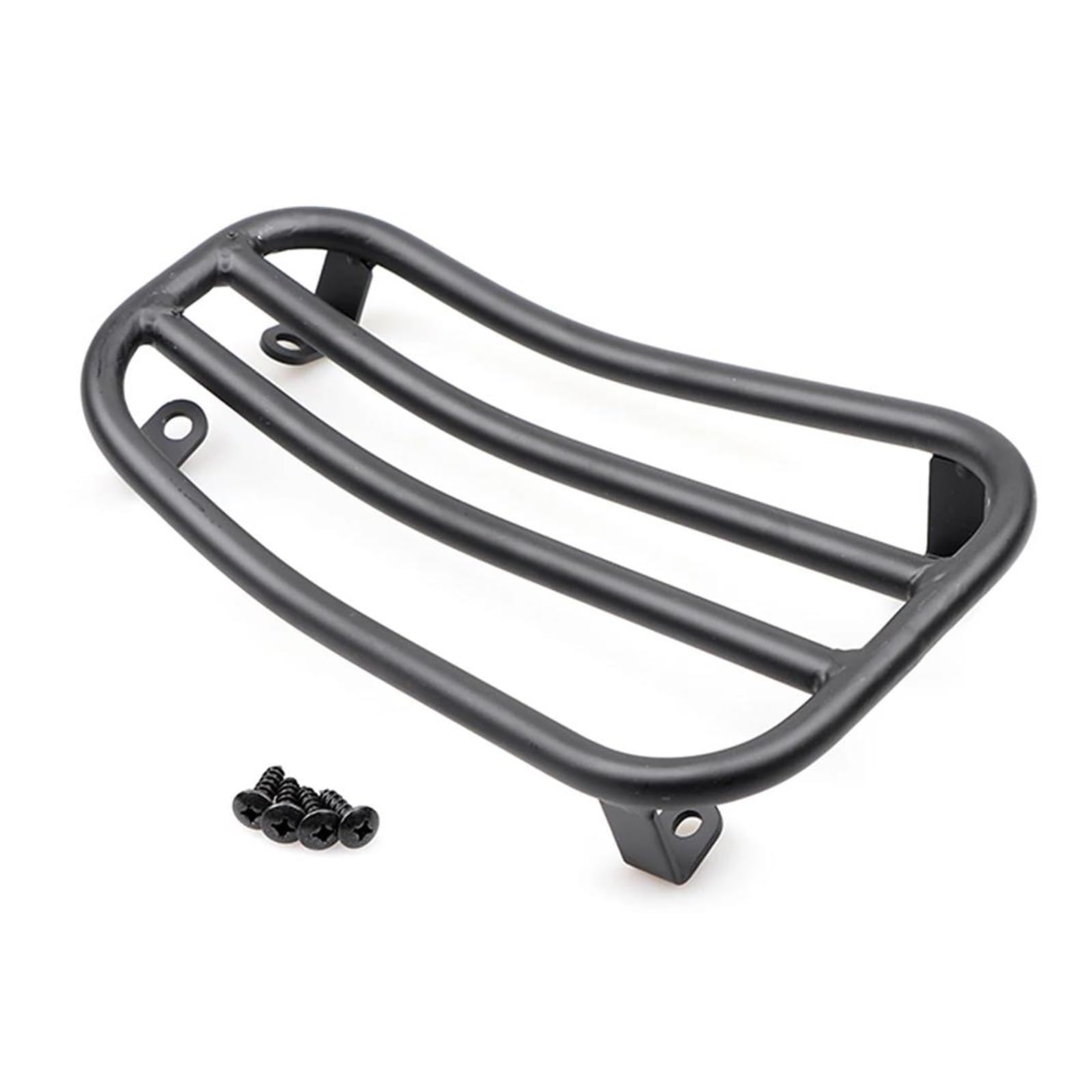 Motorrad-Heckgepäck Motorrad Zubehör Für Vespa Für Sprint Für Primavera 150 Fuß Pedal Hinten Gepäck Rack Halterung Halter Hinterradgepäckträger(Schwarz) von Wnfmjqe