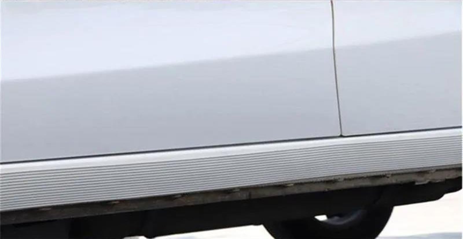 Winglet Diffuser 1M/300CM/4M Autotür Seitenkantenschutz Dekorativer Schutz Karosserie Seitenschweller Schutzstreifen Autoaufkleber Für Autos Auto Seitenrock Splitter(1M x0.8M White) von Wnfmjqe