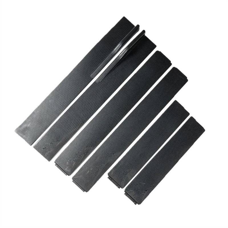 Winglet Diffuser 2m 2,2m Seitenschwellerverlängerung Kipphebel Winglet Lip Separator Für Ford Für Mustang Für Focus RS ST Für Fiesta Für Mondeo Auto Seitenrock Splitter(Carbonfiber 2.2m) von Wnfmjqe